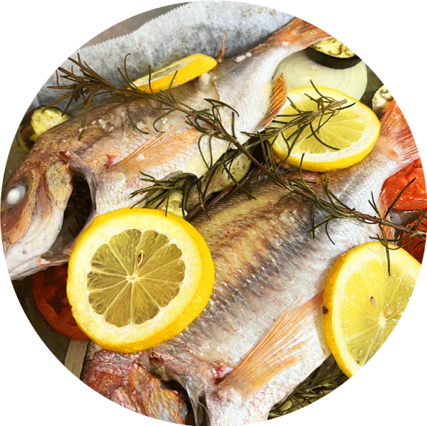 お魚料理の画像